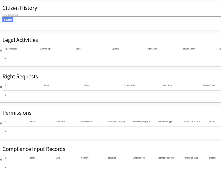 Citizen History UI