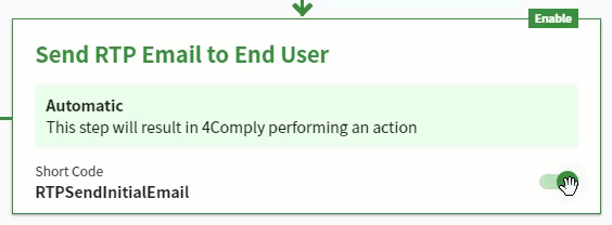 Disable Workflow Step